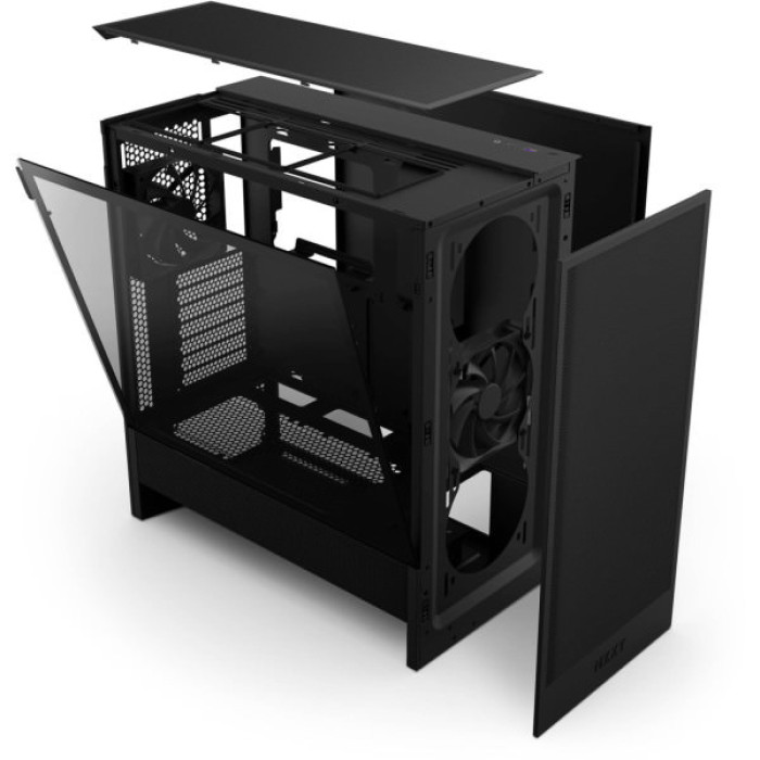 Корпус NZXT H5 Flow Compact (CC-H52FB-01)