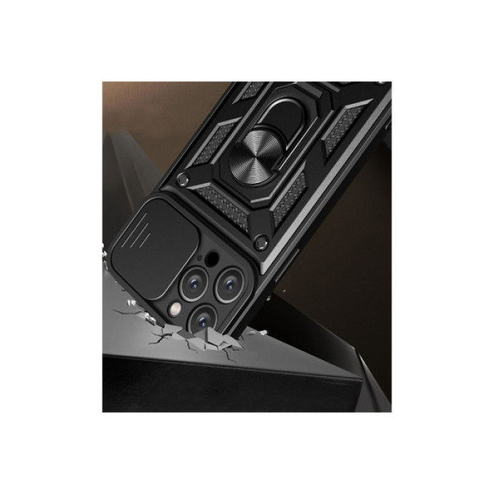 Чохол до мобільного телефона BeCover Military Apple iPhone 14 Pro Max Black (708176)