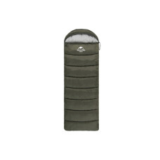 Спальний мішок Naturehike U350 NH20MSD07 Hollow Cotton Left Green (6927595767238-L)