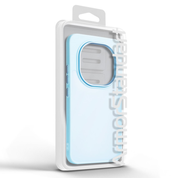 Чохол до мобільного телефона Armorstandart Frame Xiaomi Redmi Note 15 Pro Plus 5G / Poco M8 Pro 5G Light Blue (ARM90022)