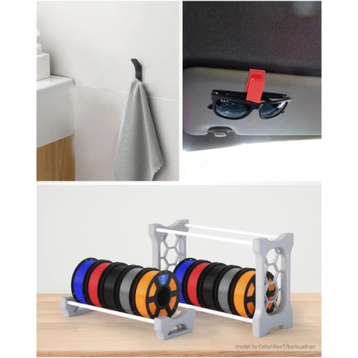 Пластик для 3D-принтера ELEGOO PETG 1кг, 1.75мм, yellow (50.203.0390)