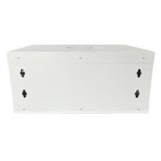 Шафа настінна GEAR 4U 19" 600x600x240 мм, + полка 19", grey (GWMSN-4U-600-600G)