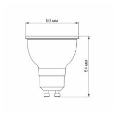 Лампочка Videx LED MR16e 6W GU10 4100K 220V (VL-MR16e-06104)