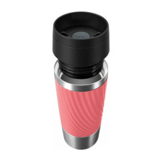 Термокружка Tefal Travel Mug Classic Twist, 360мл, нержавіюча сталь, кораловий (N2024410)