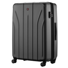 Валіза Wenger Oryson, велика, пластик, 4 колеса, сіра (653210)