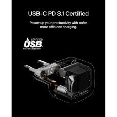 Зарядний пристрій Belkin USB-C PD20W PPS white (WCA009KQWH)