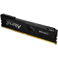 Модуль пам'яті для комп'ютера DDR4 16GB 3200 MHz Beast Black Kingston Fury (ex.HyperX) (KF432C16BB1/16WP)