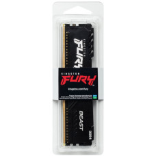 Модуль пам'яті для комп'ютера DDR4 16GB 3200 MHz Beast Black Kingston Fury (ex.HyperX) (KF432C16BB1/16WP)