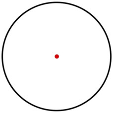 Коліматорний приціл Sig Sauer Romeo3-MSR GEN II COMPACT, 1X20MM, 2 MOA RED DOT (SORMSR101)