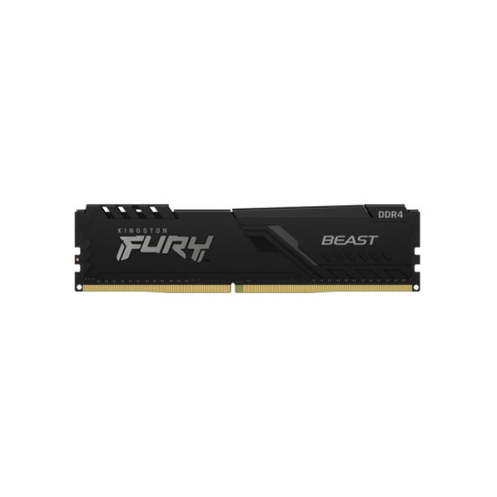 Модуль пам'яті для комп'ютера DDR4 32GB (2x16GB) 3200 MHz Beast Black Kingston Fury (ex.HyperX) (KF432C16BB1K2/32WP)