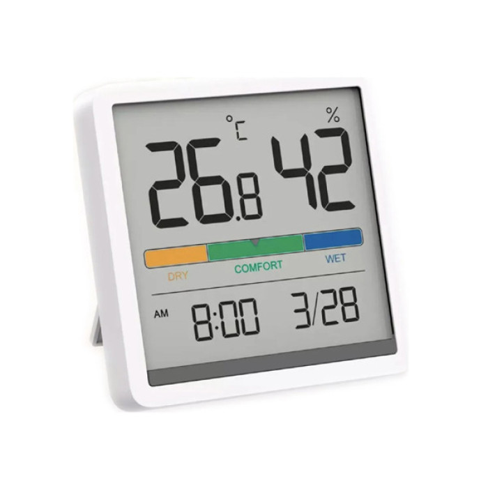 Метеостанція Xiaomi Miiiw Temperature Humidity Clock White S210 (MW22S06)