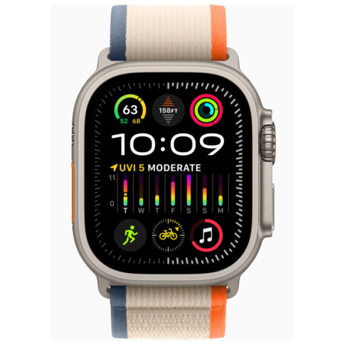 Ремінець до смарт-годинника Armorstandart Trail Loop для Apple Watch 42 (Series 11-10)/41/40/38 Orange Beige (ARM74226)