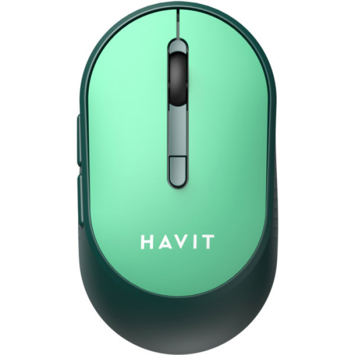 Мишка Havit HV-MS78GT Wireless Black-Green (6939119041236)
