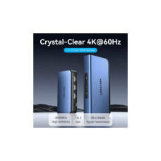 Спліттер VENTION HDMI 2.0 UHD 4K 60Hz 3D, HDCP 1in x 2out ports (AKEL0-EU)