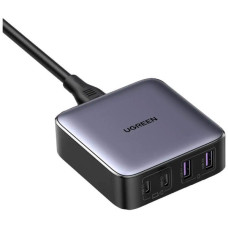 Зарядний пристрій UGREEN 4xUSB 65W (2хUSB-C+2xUSB-A) Gan CD327 (90747)