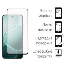 Скло захисне Dengos OPPO A6 Pro Black 2 pcs (DG-TG2P-94)