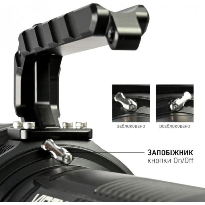 Зенітний прожектор Videx лазерний переносний (VLF-L361)