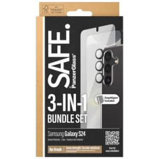 Чохол до мобільного телефона PANZERGLASS 3-in-1 Pack Samsung Galaxy S24 (PG_BSAFE95672)