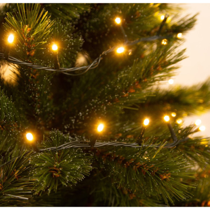 Гірлянда Chomik 200 LED 10м, теплий білий, IP44, від мережі (5900779879478)