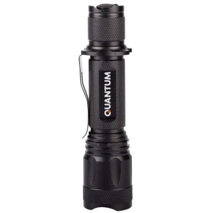 Ліхтар Quantum Techno 10W LED з USB + Li-ion18650/2600mAh box (QM-FL1010-18650/2600-CB)