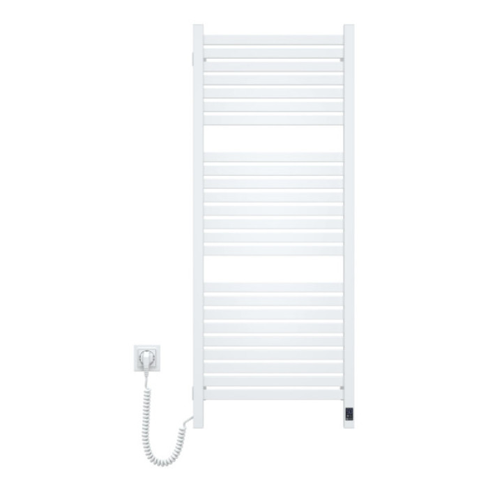 Сушарка для рушників Navin Авангард Х, 1200х480, Wi-Fi, сталь, білий, лівобічна (12-172155-4812)