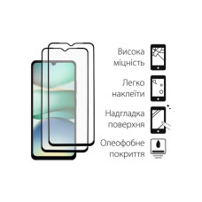 Чохол до мобільного телефона Dengos Xiaomi Redmi A5 Case Soft + 2 Glass (Black) (DG-CTG2P-24)