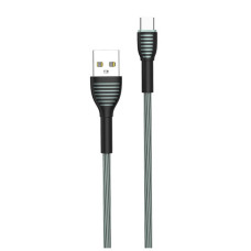 Дата кабель USB 2.0 AM to USB-C 1.0m ColorWay (CW-CBUC041-GR)