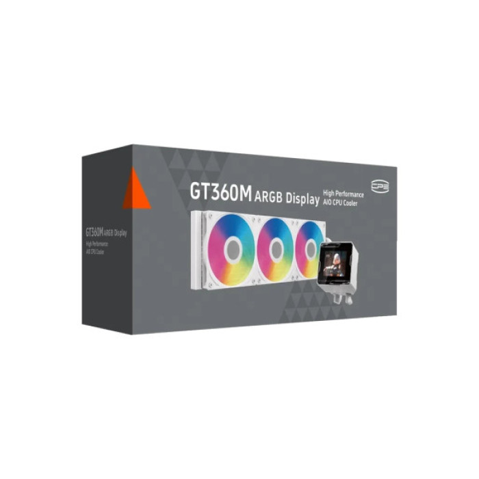 Система рідинного охолодження PcCooler GT360M ARGB Display WH