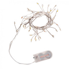 Гірлянда YES! Fun Кластер на мідному дроті 50 LED Різнокольорова 1 м Статична Батарейки (975019)