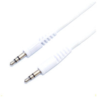 Кабель мультимедійний 3.5mm M to 3.5mm M 1.0m white XQISIT (4029948026954)