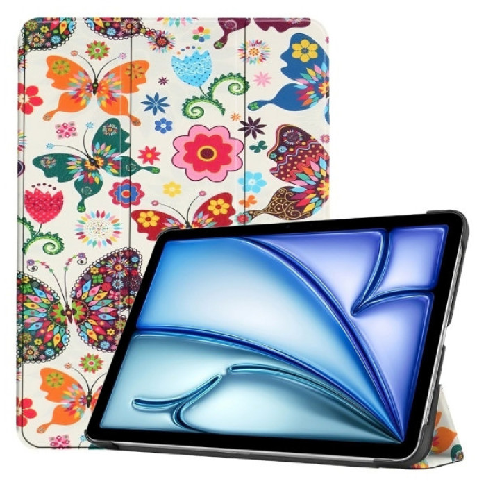 Чохол до планшета BeCover Smart Case Apple iPad Air 11" M2/M3 (2024/2025) Butterfly (711599)