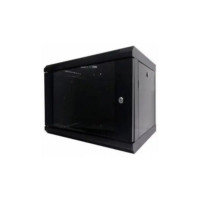 Шафа настінна Hypernet 9U 19" 600x500 (WMNC-500-9U-FLAT-BLACK)