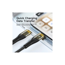 Дата кабель USB-C to USB-C 1.0m 100W blue Essager (EXCTT1-XJ03-P)