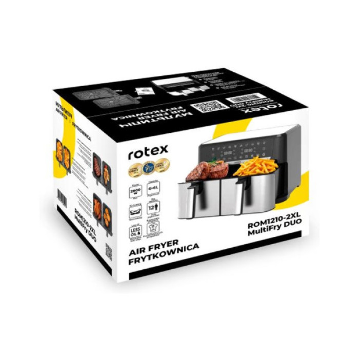 Мультипіч Rotex ROM1210-2XL MultiFry DUO