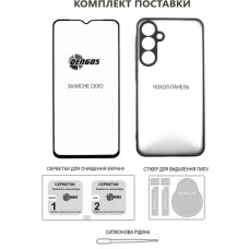 Чохол до мобільного телефона Dengos TPU + glass Samsung Galaxy A26 Transparent (DG-KM-188)