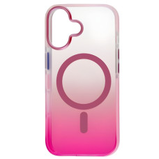 Чохол до мобільного телефона BeCover FIBRA Shock-Proof MagSafe Apple iPhone 17 Pink (715447)