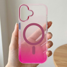 Чохол до мобільного телефона BeCover FIBRA Shock-Proof MagSafe Apple iPhone 17 Pink (715447)