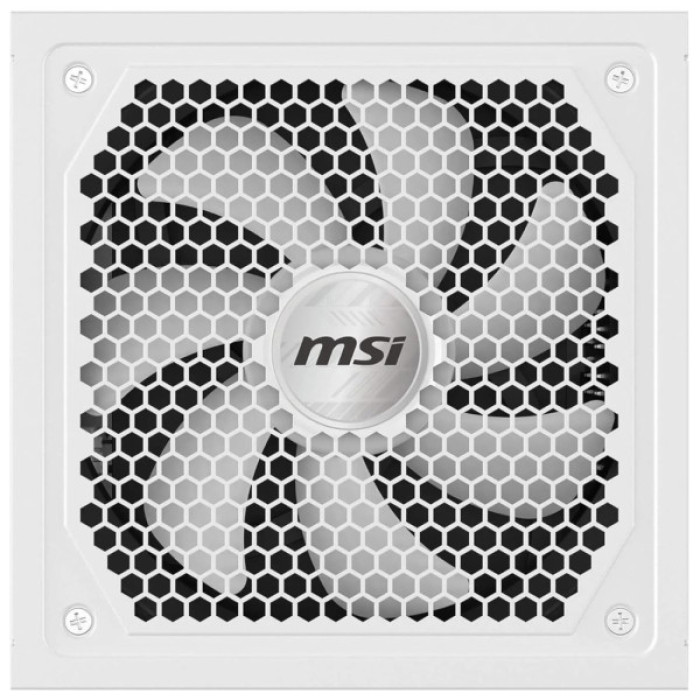 Блок живлення MSI 1000W (MAG A1000GL PCIE5 WHITE)