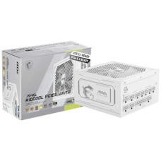 Блок живлення MSI 1000W (MAG A1000GL PCIE5 WHITE)