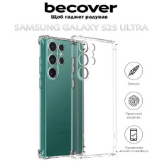 Чохол до мобільного телефона BeCover Anti-Shock Samsung Galaxy S25 Ultra SM-S938 Clear (712904)