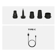 Насос для надувних меблів Flextail Evo Pump 3, 1000 л/хв, помаранчевий (EP3G1300-OG-i)