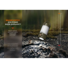 Ліхтар Fenix кемпінговий CL26R Pro Мармуровий Білий (CL26RPROWH)