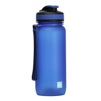 Пляшка для води Line Art Flores 650 мл синій (60014218LA-03)