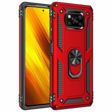 Чохол до мобільного телефона BeCover Military Poco X3 Red (705645)