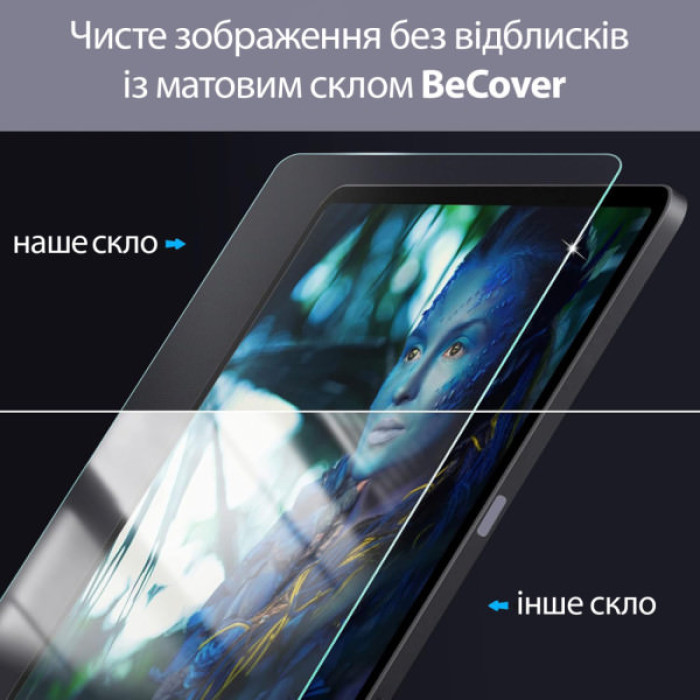 Скло захисне BeCover Matte Anti-Glare Xiaomi Redmi Pad 2 11.0" (713711)