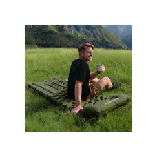 Матрац надувний Naturehike CNK2550WS019, 200х60х6.5 см, зелений із мішком для надування (6977465869630)