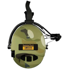 Навушники для стрільби Sordin Supreme Pro-X з заднім тримачем 4 режими Camo (76302-X-06-S)
