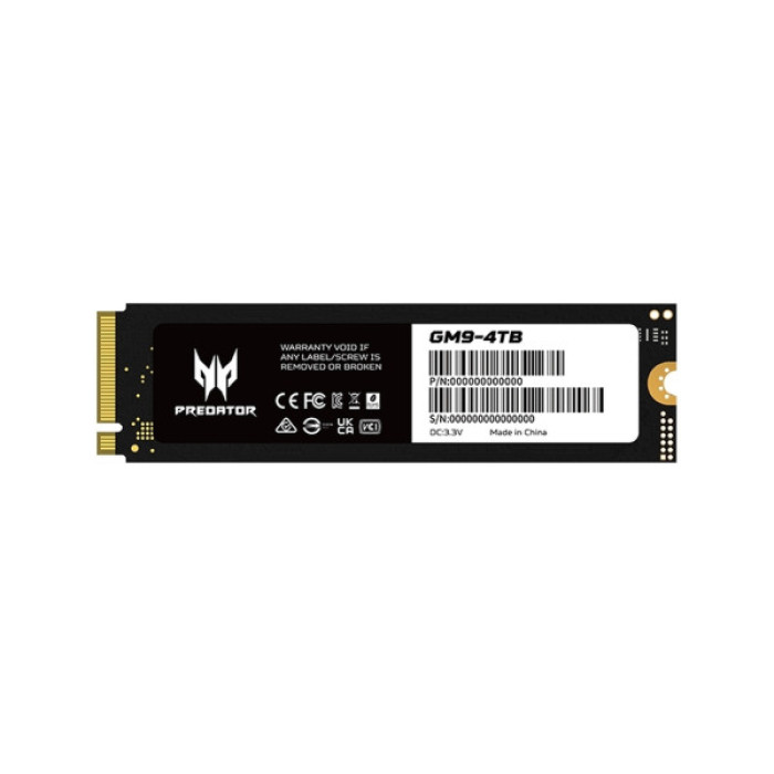 Накопичувач SSD M.2 2280 4TB GM9 Acer Predator (BL.9BWWR.138)
