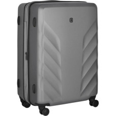 Валіза Wenger Motion, середня, пластик, 4 колеса, сірий (612703)