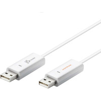 Дата кабель USB 2.0 AM/AM 1.8m Windows & Mac J5create (JUC400-N)